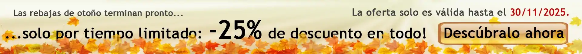 Las rebajas de otoño