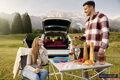 Colchón para coche SPACEBED® Exclusivo M 190cm Rosa Mágica