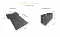 SPACEBED® Exclusivo L 200cm Gris