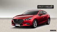Portable car mattress - SPACEBED® for Mazda 3 (5D Hatchback)