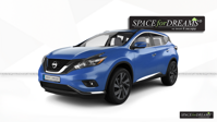 Folding foam mattress for car - SPACEBED® for Nissan Murano Mk.3