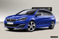 SPACEBED® - car bed foam for Peugeot 308 SW