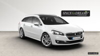 Car air mattress vs. foam car mattress SPACEBED® - Peugeot 508 SW
