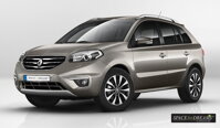 Travel foam mattress - SPACEBED® for Renault Koleos 1.