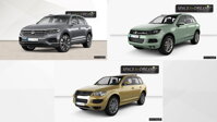 Bed for car - SPACEBED® for VW Touareq